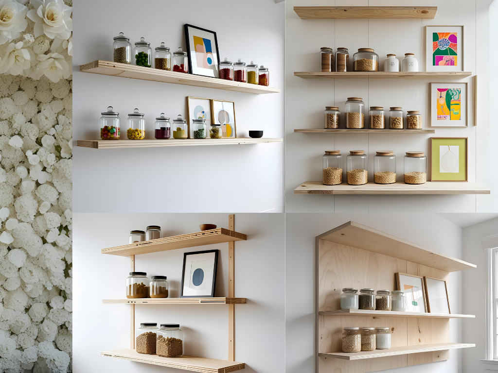 Easy wall shelf ideas